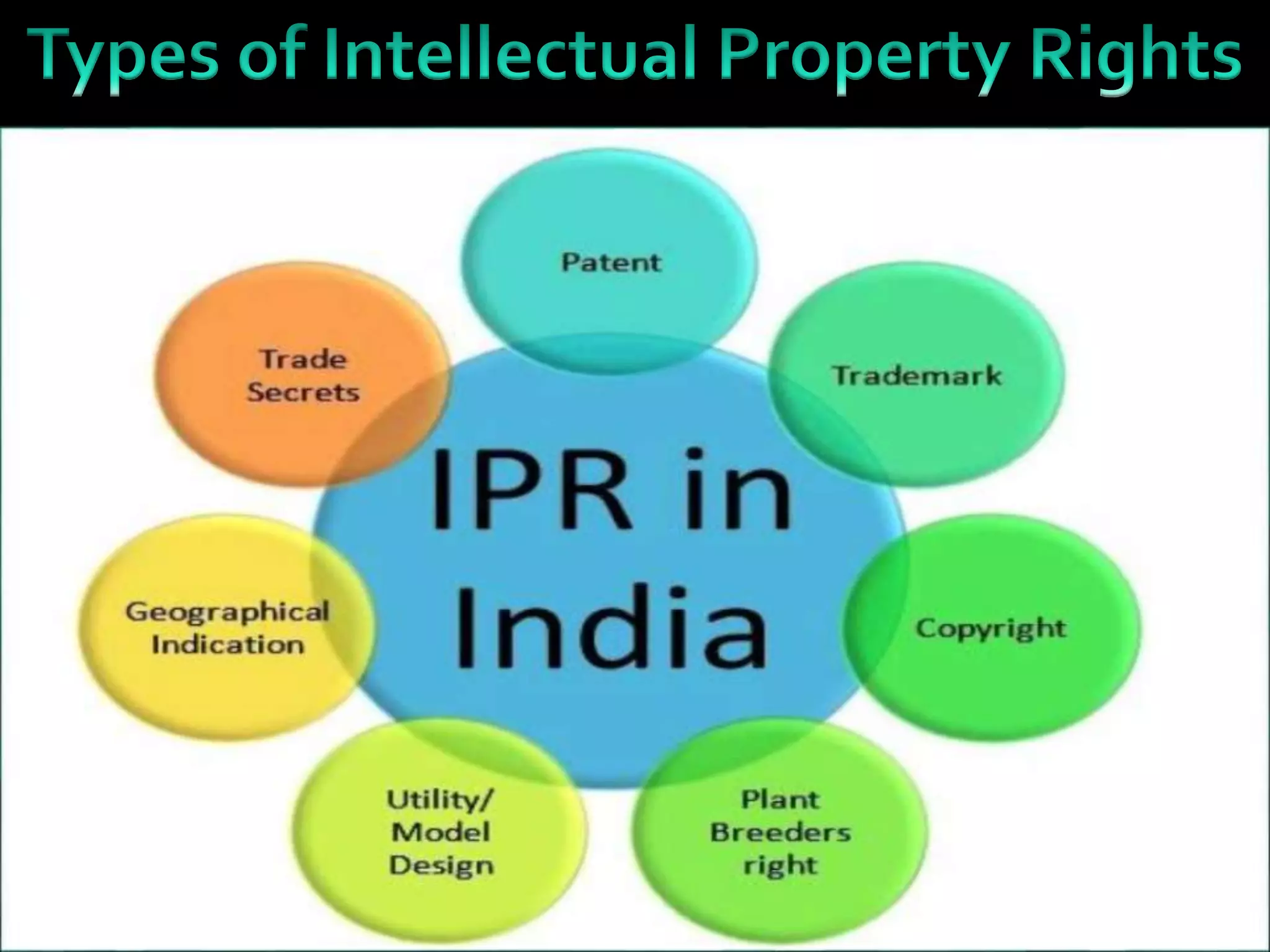 intellectual property rights : An overview | PPTX