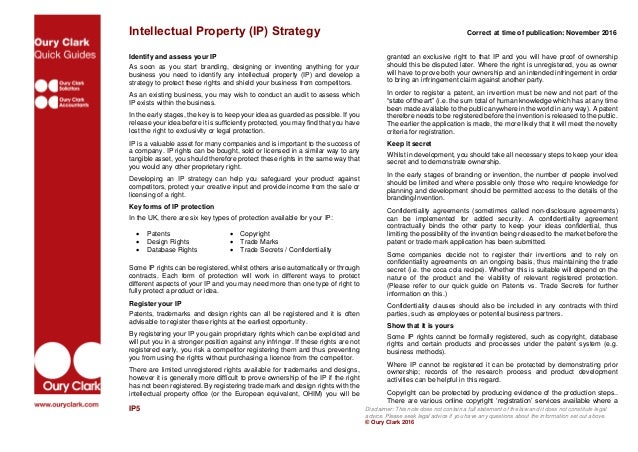 How to Protect Your Intellectual Property