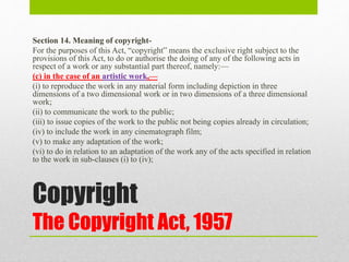 Intellecutual property rights in India | PPSX