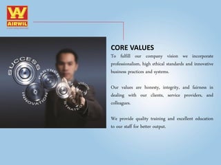 CORE VALUES
To fulfill our company vision we incorporate
professionalism, high ethical standards and innovative
business p...