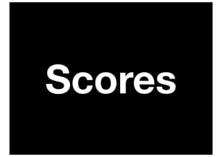 Scores
 