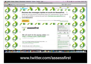 www.twitter.com/assessﬁrst
 