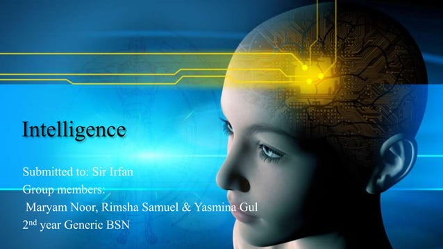 Intelligence | PPTX