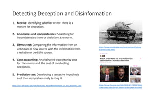 Intelligence Analysis 101 | PDF