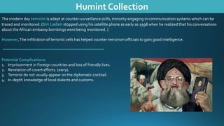 Intelligence and counter terrorism | PPTX