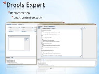 *
    * Démonstration
      * smart-content-selection




                                  12
 