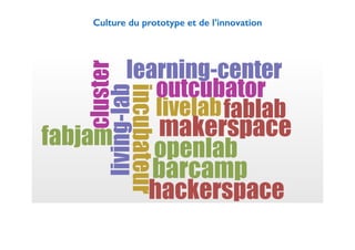 Culture du prototype et de l’innovation 
! 
! 
! 
! 
! 
 