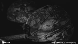 Emily Freeman // @editingemily
 