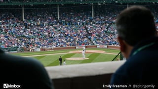 Emily Freeman // @editingemily
 