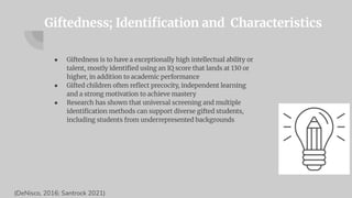 Gifted Intellect Intelligence Properties. Giftedness, and Disabilities | PDF