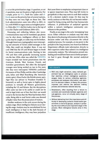 Intelligence role in national security | PDF