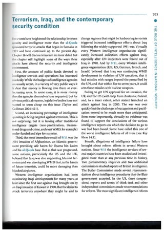 Intelligence role in national security | PDF