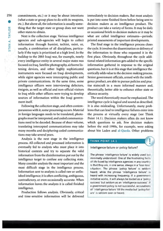 Intelligence role in national security | PDF