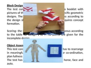 Intelligence tests for children.pptx1233334 | PPTX