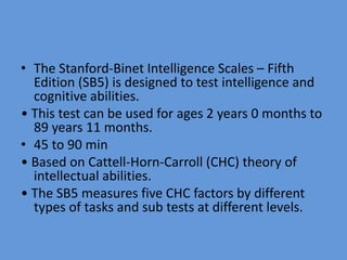 Bennett's 5 Inference Intelligence theories part 1 ,2,3,4 | PPTX