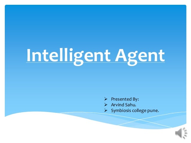 intelligent agents