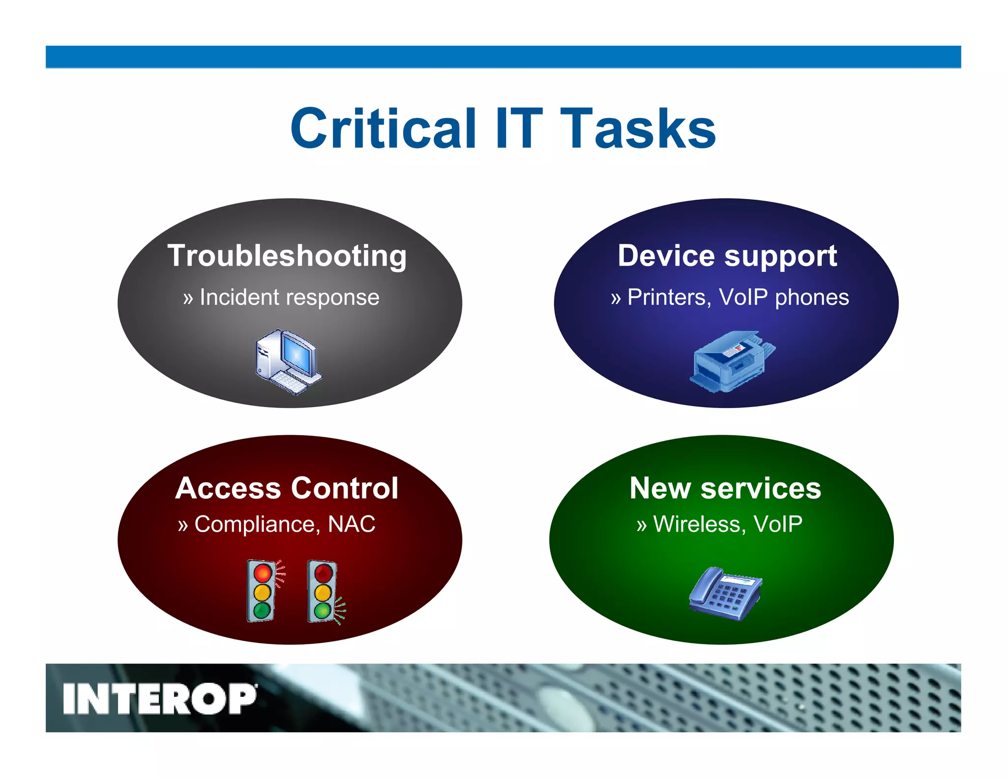 Intelligent Switching: Bringing user and application knowledge and control to the LAN
