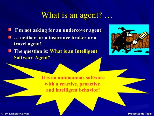 intelligent agents