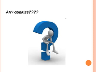 ANY QUERIES????
 