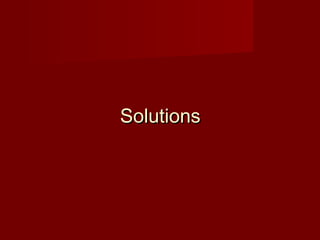 SolutionsSolutions
 