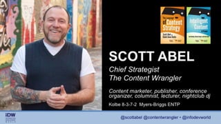 Intelligent Content in the Experience Age by Scott Abel, The Content Wrangler Slide 9