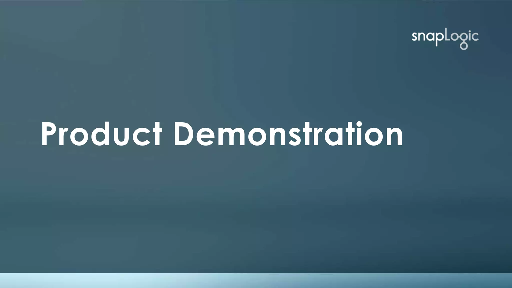 corporate overview
Product Demonstration
 