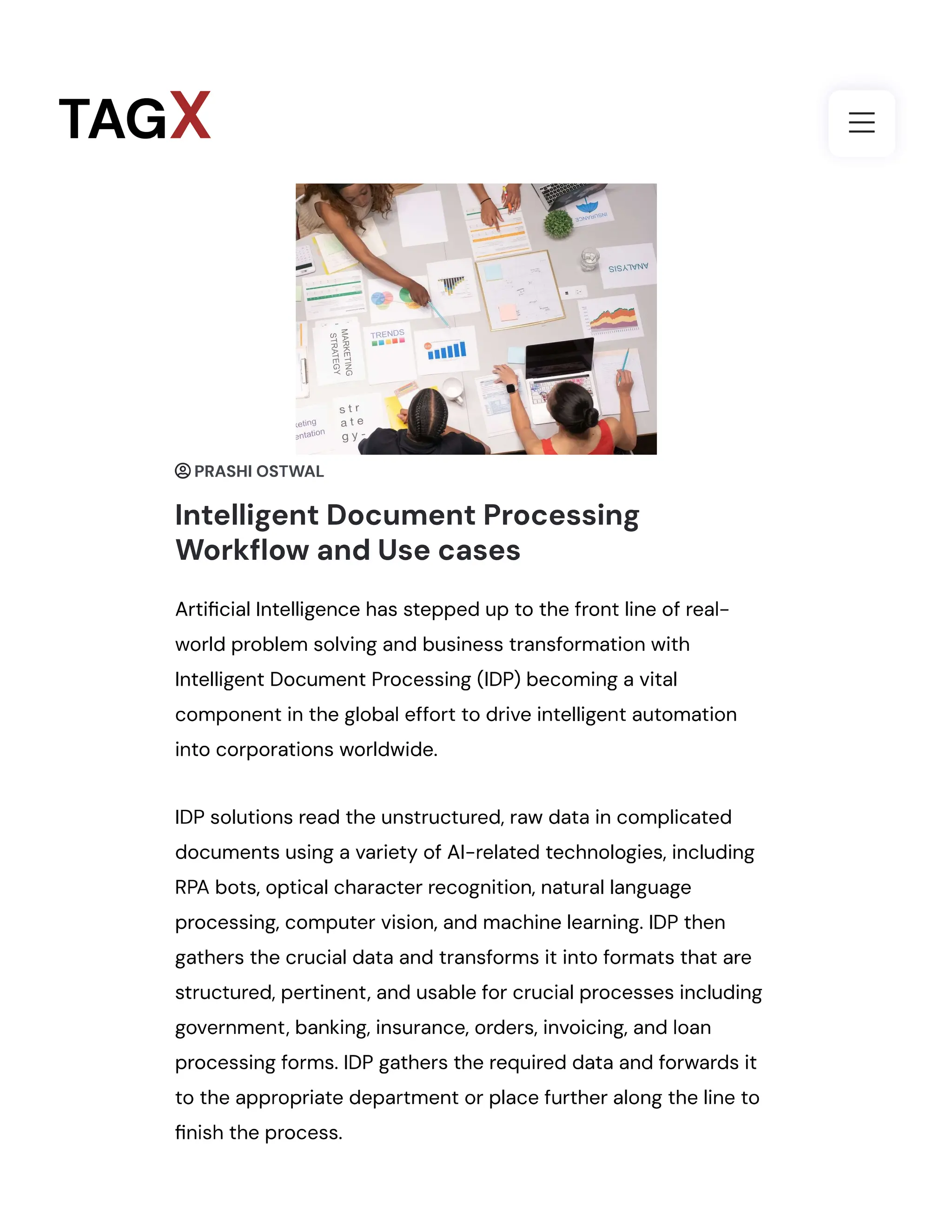Intelligent Document Processing Workflow and Use cases.pdf