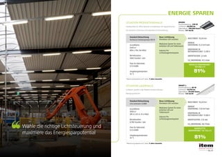 Intelligente lichtlösung  fur sustainable factory and warehouse Slide 8