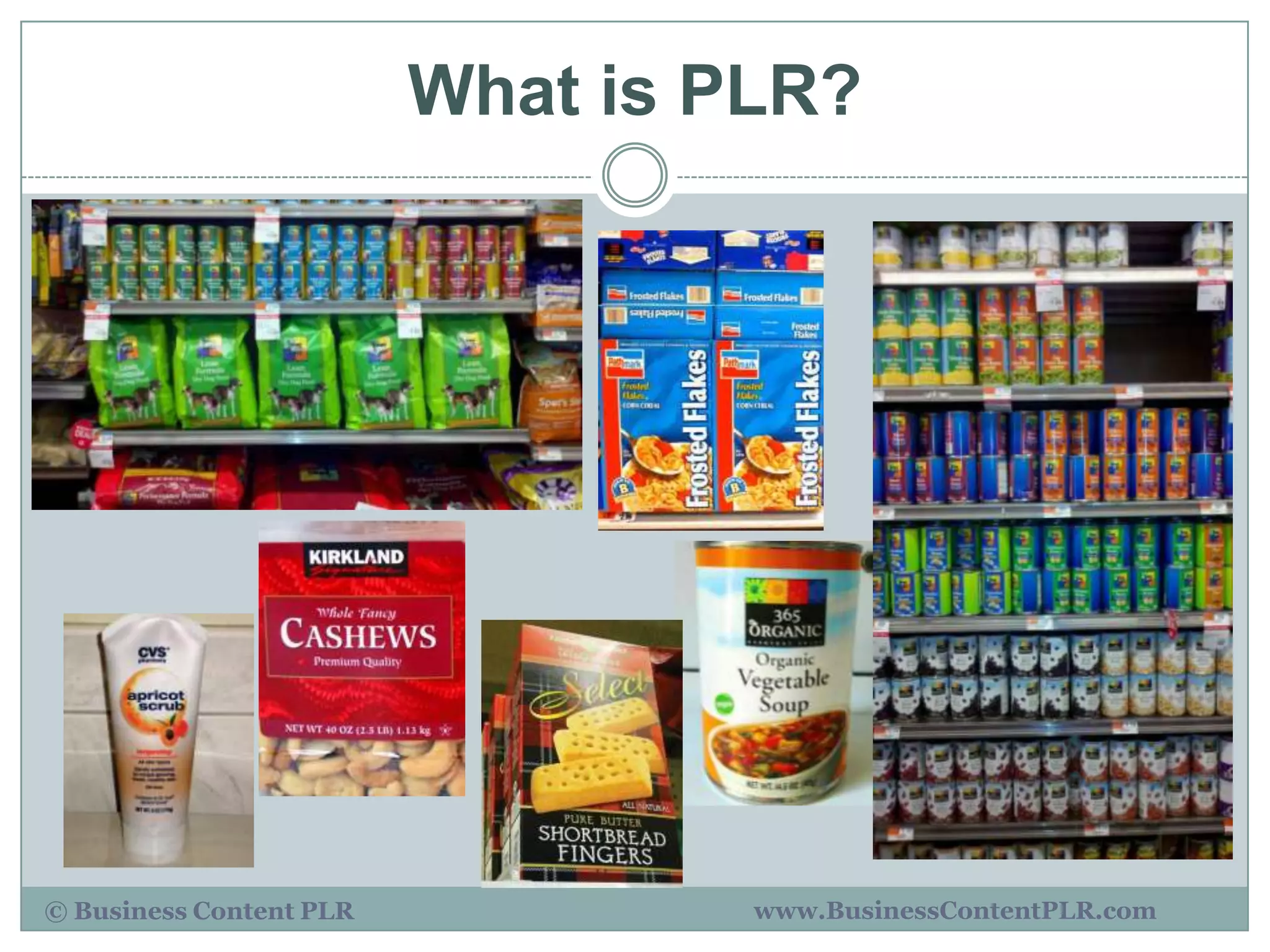 What is PLR?




© Business Content PLR            www.BusinessContentPLR.com
 