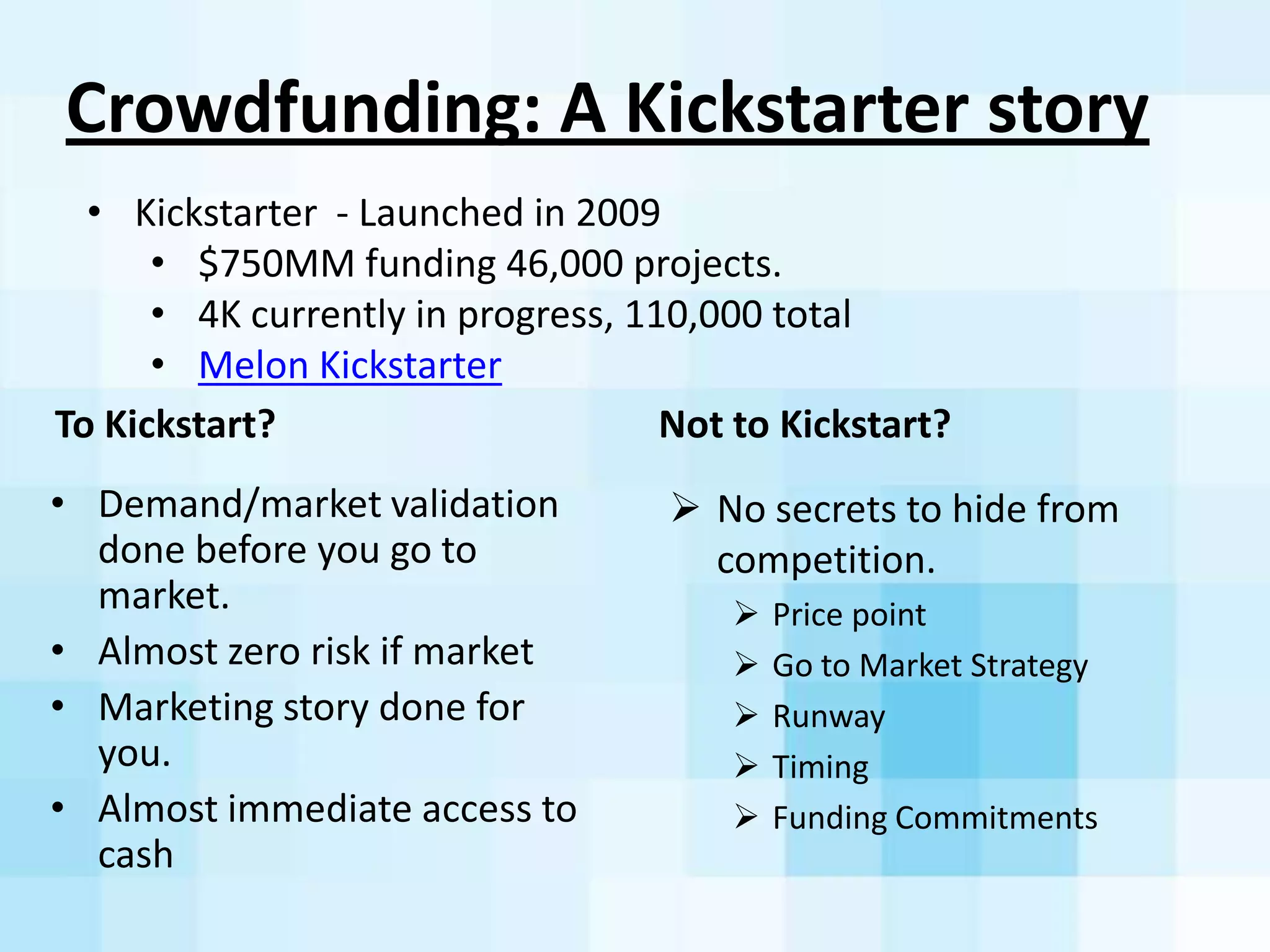 Crowdfunding	
  Then..
• 1884	
  this	
  project	
  ran	
  out	
  of	
  
money.	
  
 