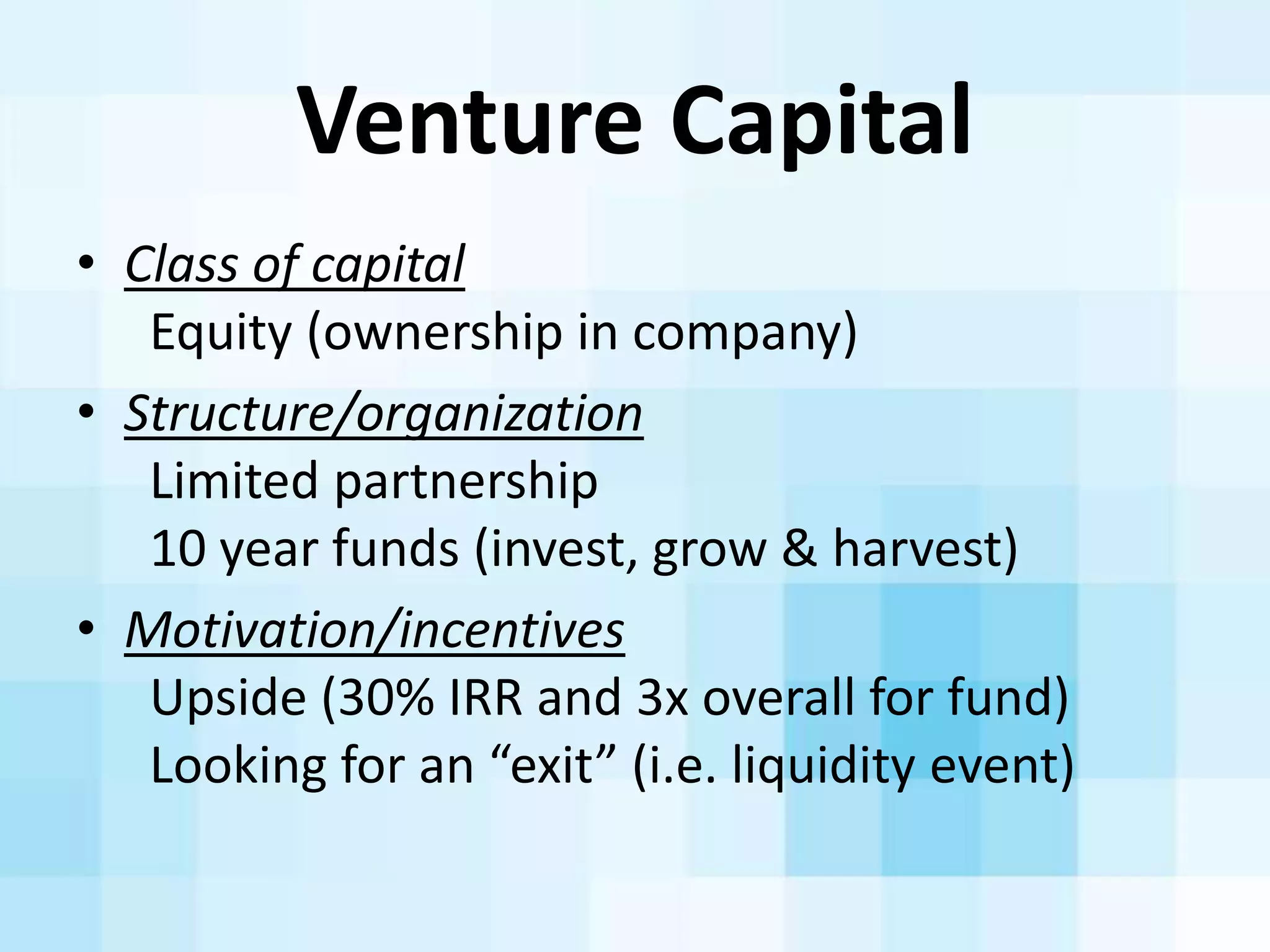 Crowdfunding:	
  A	
  Kickstarter	
  story	
  
To	
  Kickstart?	
  
• Demand/market	
  validaAon	
  
done	
  before	
  you	
  go	
  to	
  
market.	
  	
  
Not	
  to	
  Kickstart?
• Kickstarter	
  	
  -­‐	
  Launched	
  in	
  2009
• $750MM	
  funding	
  46,000	
  projects.
• 4K	
  currently	
  in	
  progress,	
  110,000	
  total
• Melon	
  Kickstarter
 