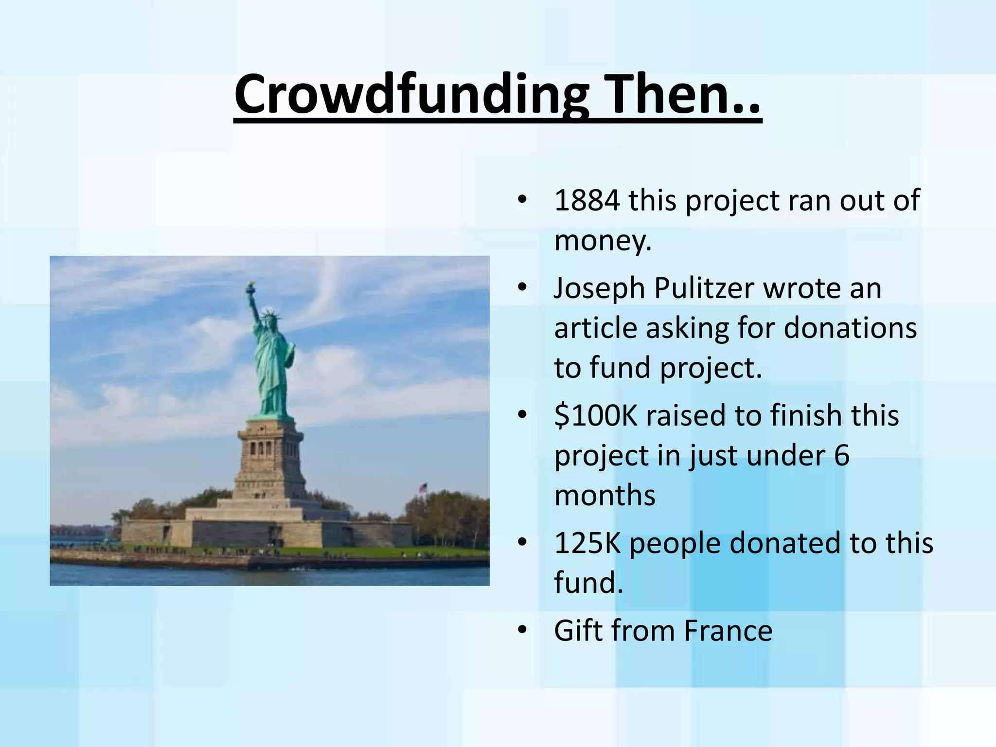 Crowdfunding deep dive
 