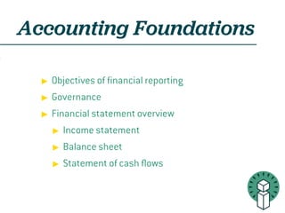 Introduction to Accounting Foundations | PDF