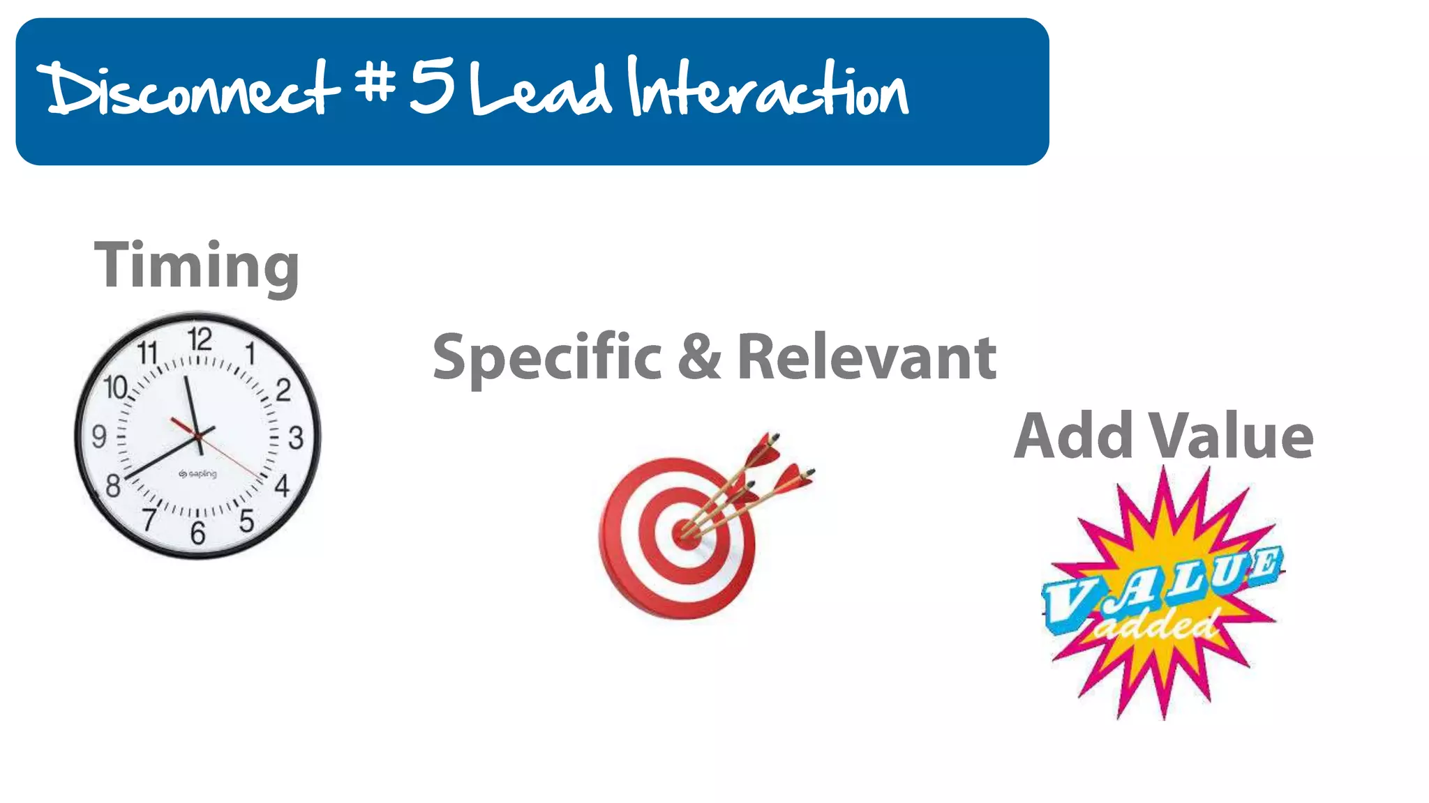 Disconnect # 5 Lead Interaction