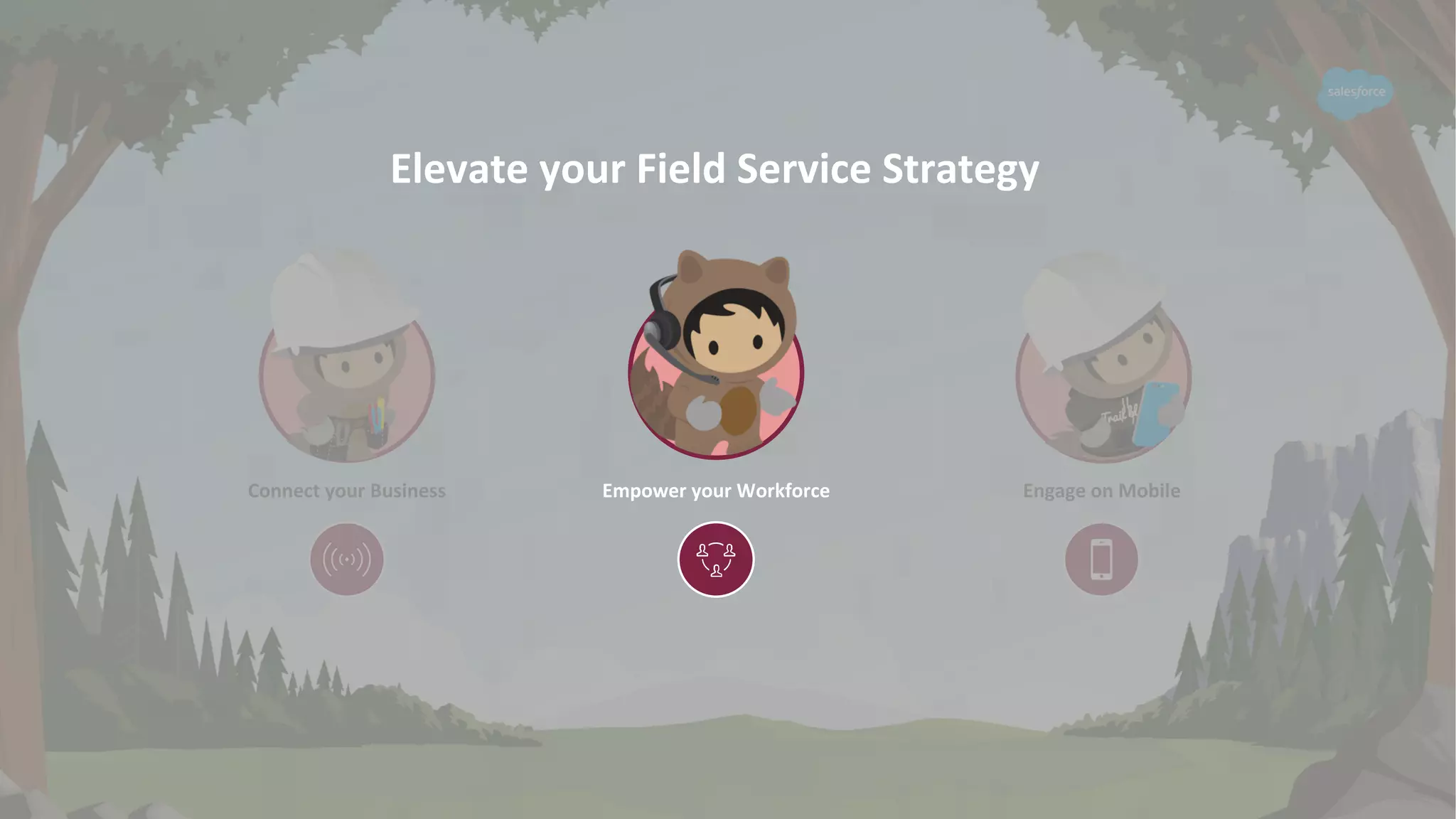 Connect your Business Engage on Mobile
Elevate your Field Service Strategy
Empower your Workforce
 