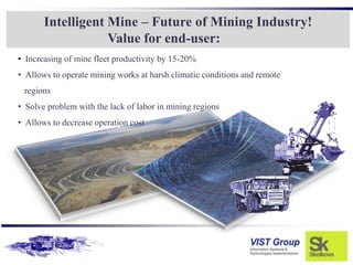 Intelligent Mine - Future of Mining | PPTX