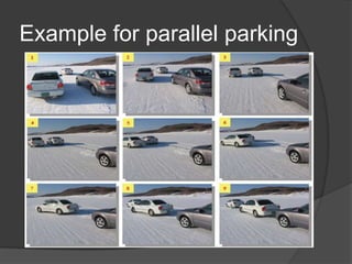Example for parallel parking
 