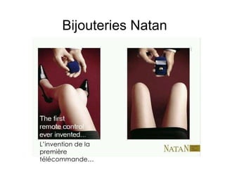 Bijouteries Natan L’invention de la première télécommande…