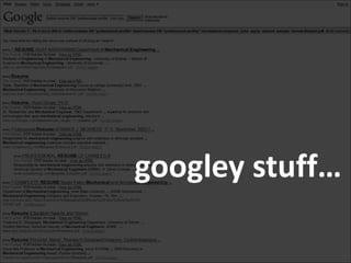 googley stuff…
 