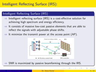 Intelligent reflecting surface 3 | PDF