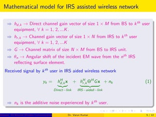 Intelligent reflecting surface 3 | PDF