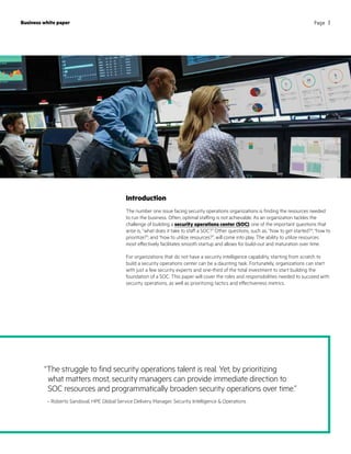 Intelligent security operations a staffing guide | PDF