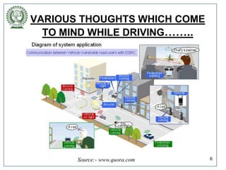 VARIOUS THOUGHTS WHICH COME
TO MIND WHILE DRIVING……..
6Source:- www.quora.com
 