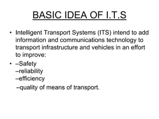 Its Transit Intelligent Transportation System ITS.pptx