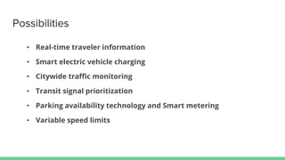 Intelligent Transportation Systems for a Smart City | PPTX