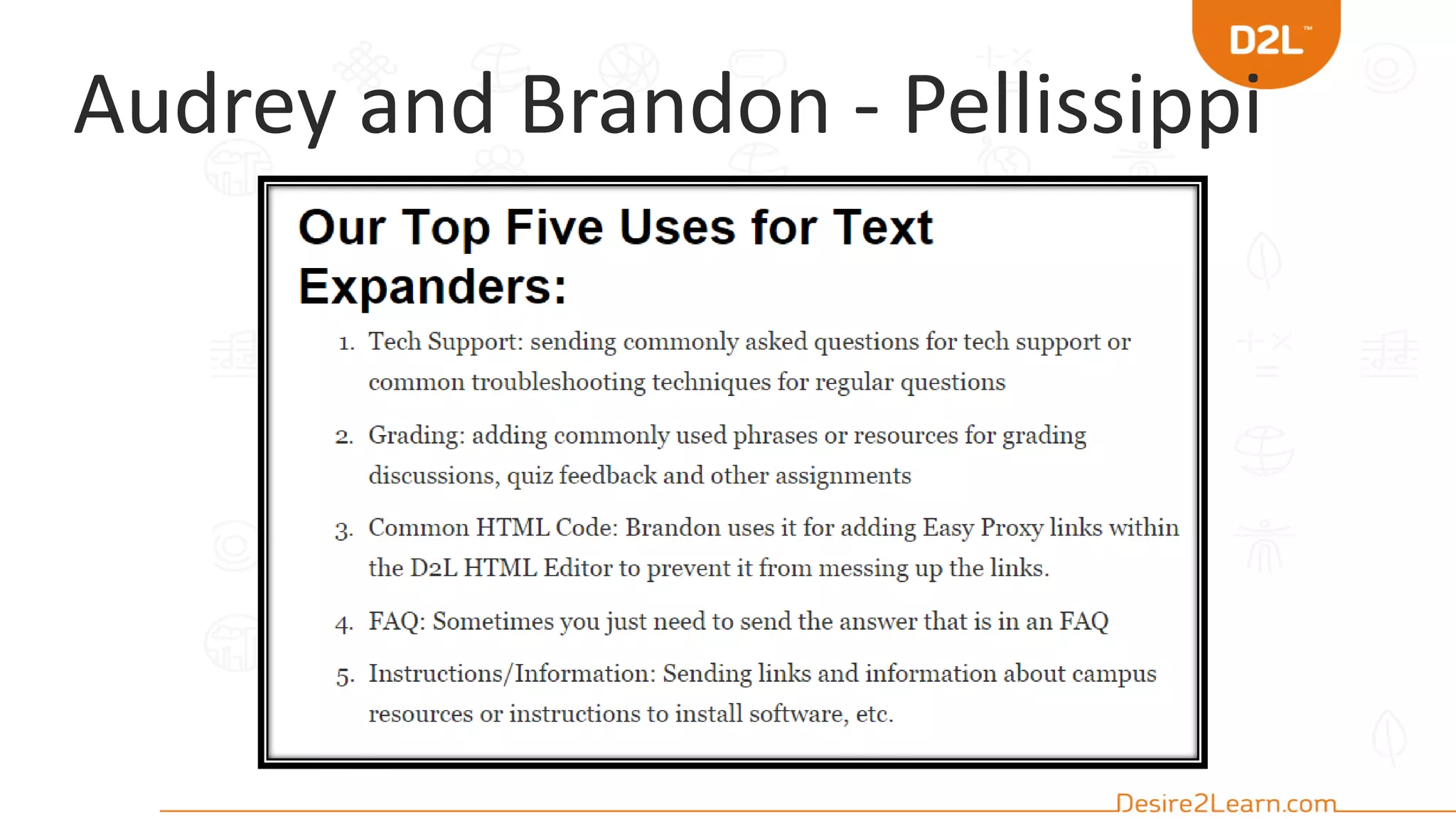 Audrey and Brandon - Pellissippi
 