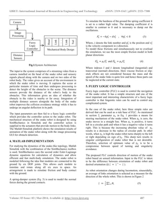 Intelligent vision based snake robot | PDF
