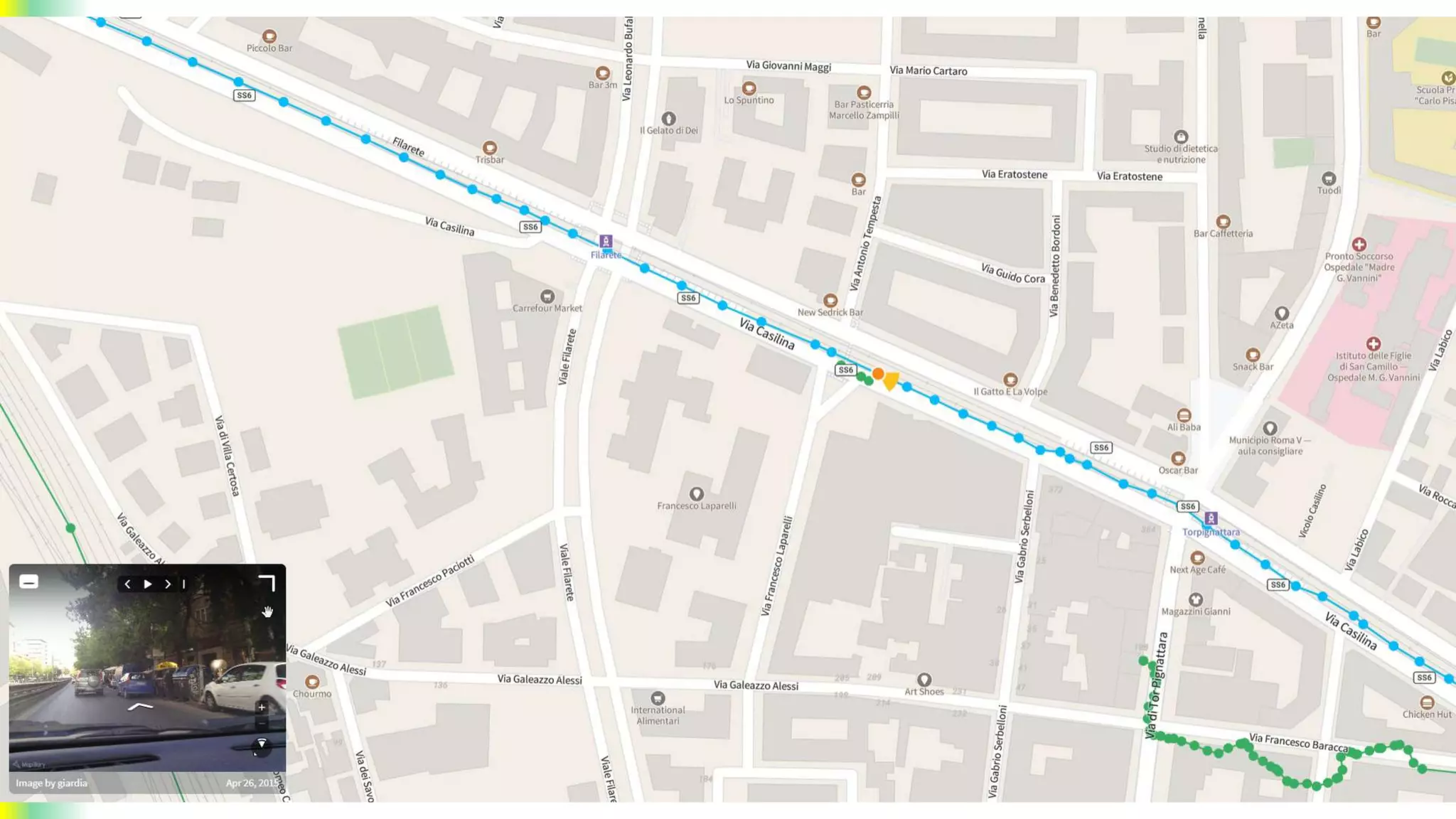 Talking Roads
In Motion Street Data Crowdsourcing
Risultati con Dataset TR2 -2/3
 
