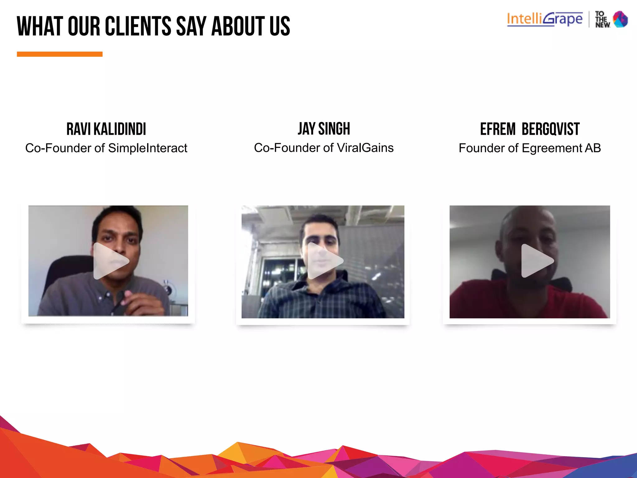 Founder of EgreementABCo-Founder of ViralGainsCo-Founder of SimpleInteract
 
