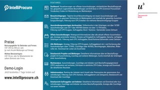 3
Nutzer, Medienecho, Features und Preise von IntelliProcure
 